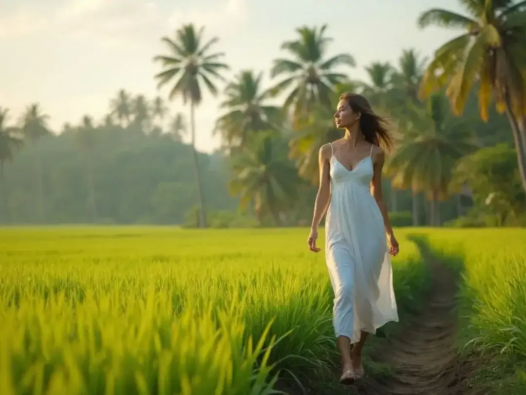 Dijual Tanah Dengan View Sawah yang Indah dan Tenang di Bali. Investasi Masa Depan. - Image 1 of 5