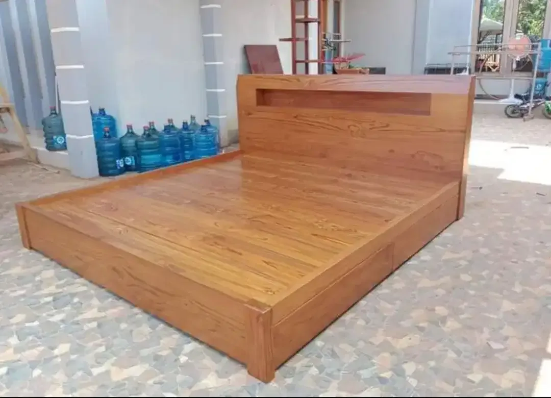 Set tempat tidur jati - Image 9 of 10