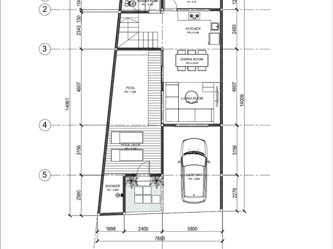 FREEHOLD VILLA 20 MENIT DARI CANGGU JL. GUNUNG LUMUT DENPASAR BALI - Image 5 of 6