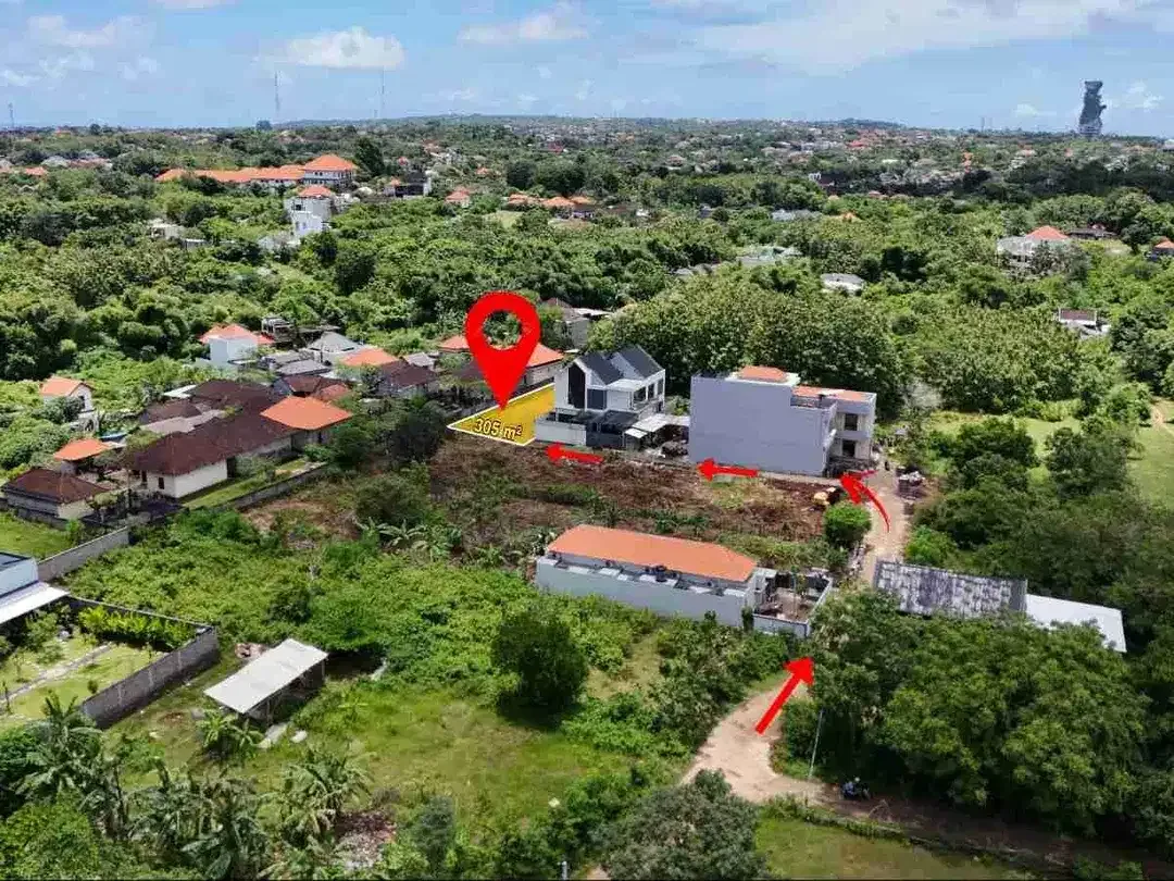 Tanah Murah Lingkungan Villa Puri Bunga Kampial Nusa Dua - Image 3 of 10
