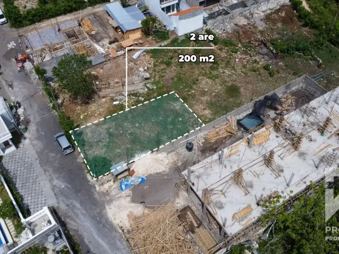Tanah Kavling Kecil Dijual Hak Milik Dekat Pantai Bingin Pecatu Bali - Image 1 of 5