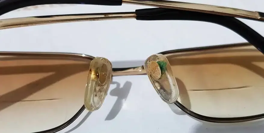 Kaca mata Frame ST DUPONT original TITANIUM Brown and White - Image 5 of 10