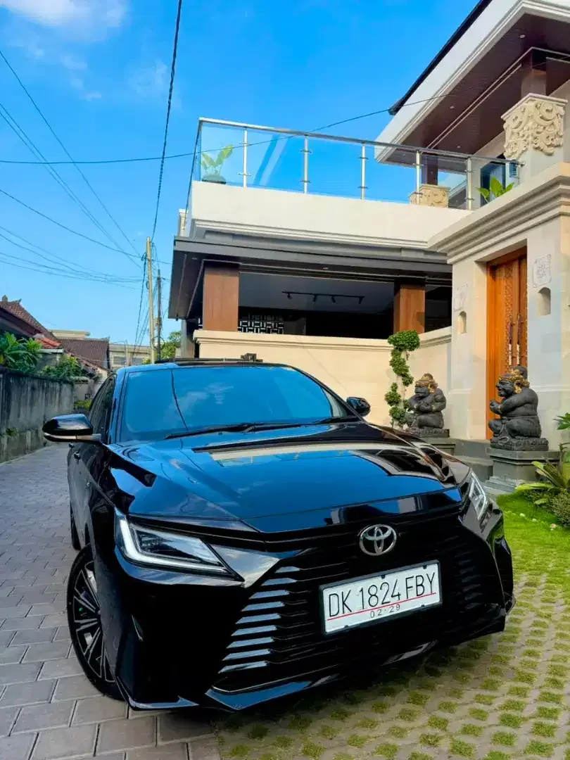 All New Vios G 1.5 CVT 2024 Black Super Like New - Image 1 of 9