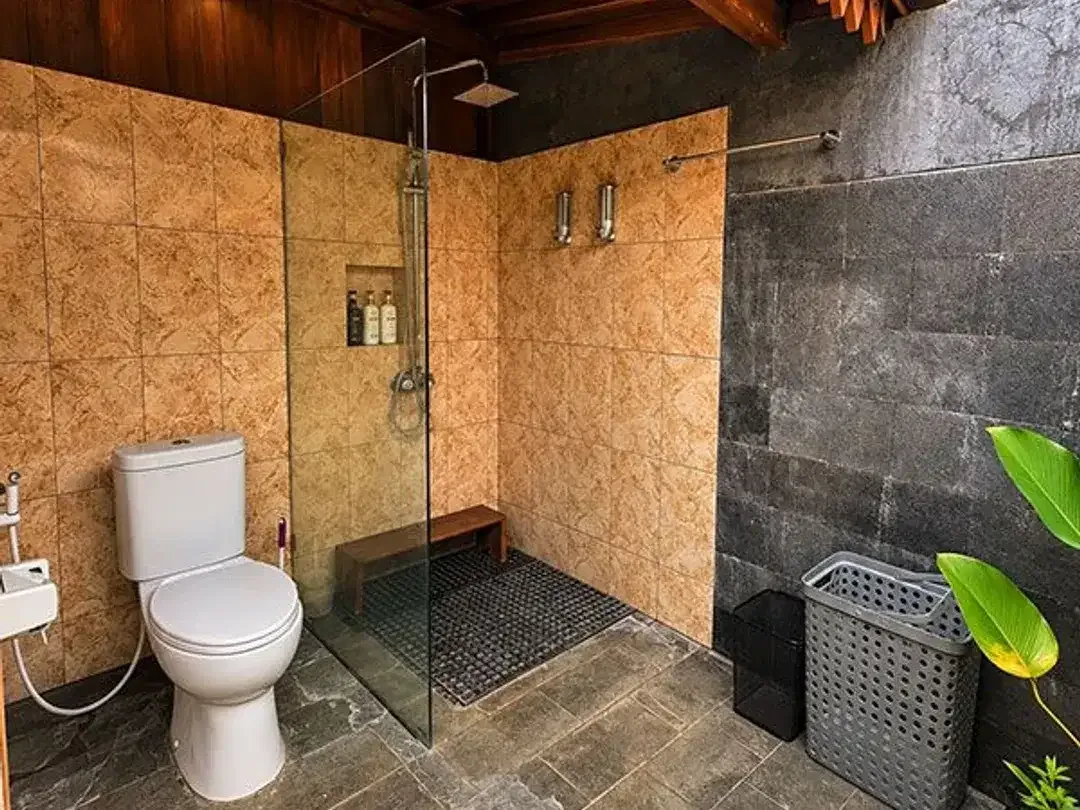 [Amr-049.Tdj-2] 2-Bedroom Private Pool Joglo Villa For Yearly Rent – Mambal, Bali - Image 10 of 10