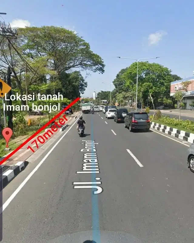 JUAL TANAH 3,09 HEKTAR (30.900M²) jalan raya IMAM BONJOL DENPASAR arah KUTA BALI - Image 9 of 10