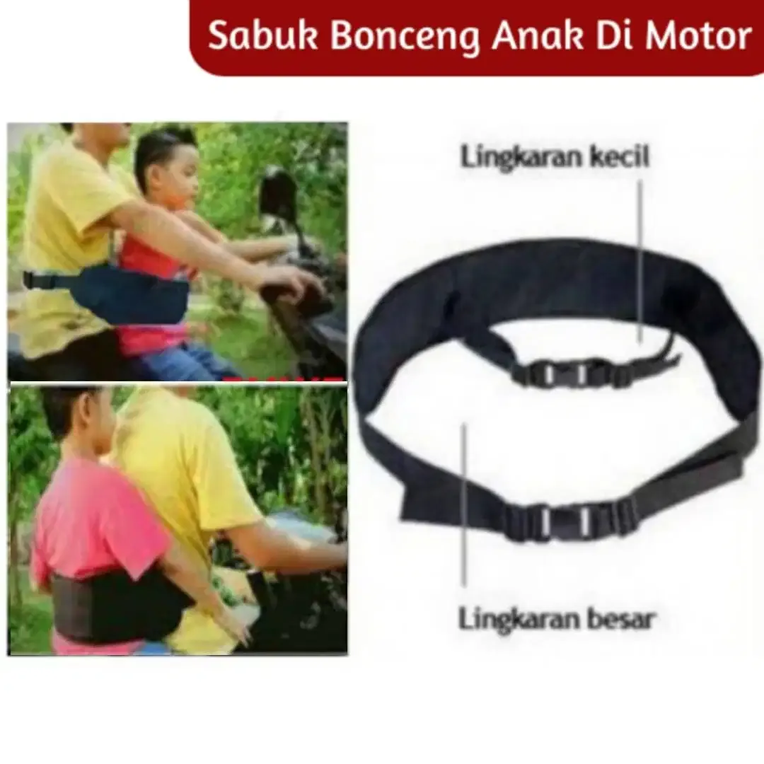 Sabuk Bonceng Anak / Sabuk Pengaman Motor - Image 1 of 1