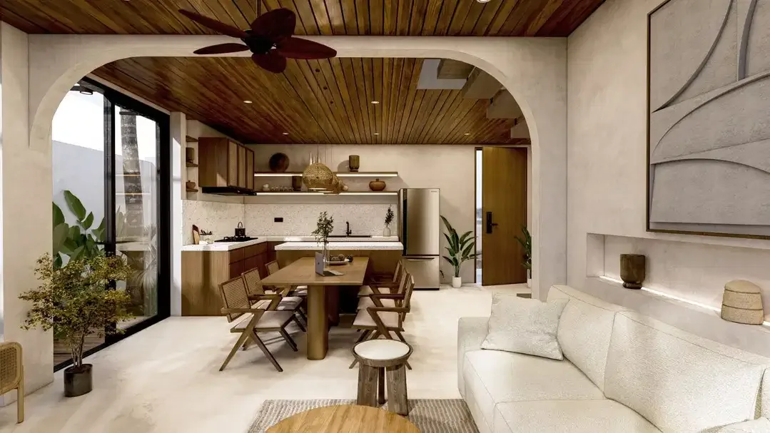 Leasehold 2 Bed Modern Villa in Kerobokan - Image 2 of 10