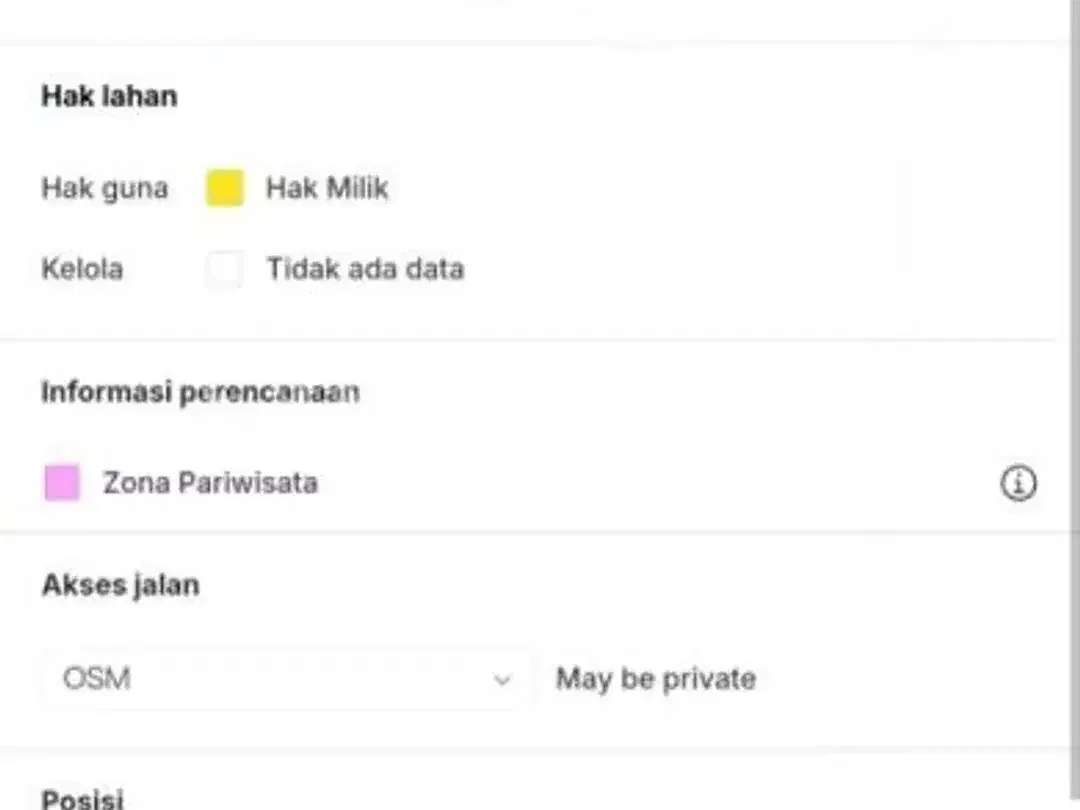 Dijual Tanah Plot Kecil Sangat Dekat dengan Pantai di Pandawa - Image 5 of 7