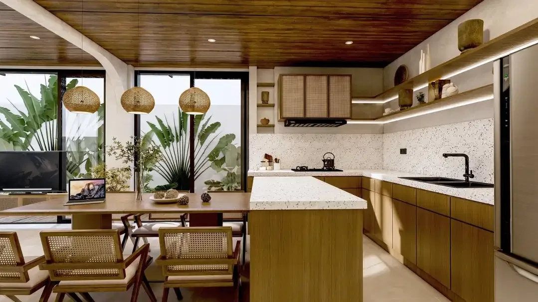 Leasehold 2 Bed Modern Villa in Kerobokan - Image 4 of 10