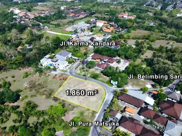 Commercial land of 1,860 in hook position for sale in Ungasan, Bali - Image 3 of 10