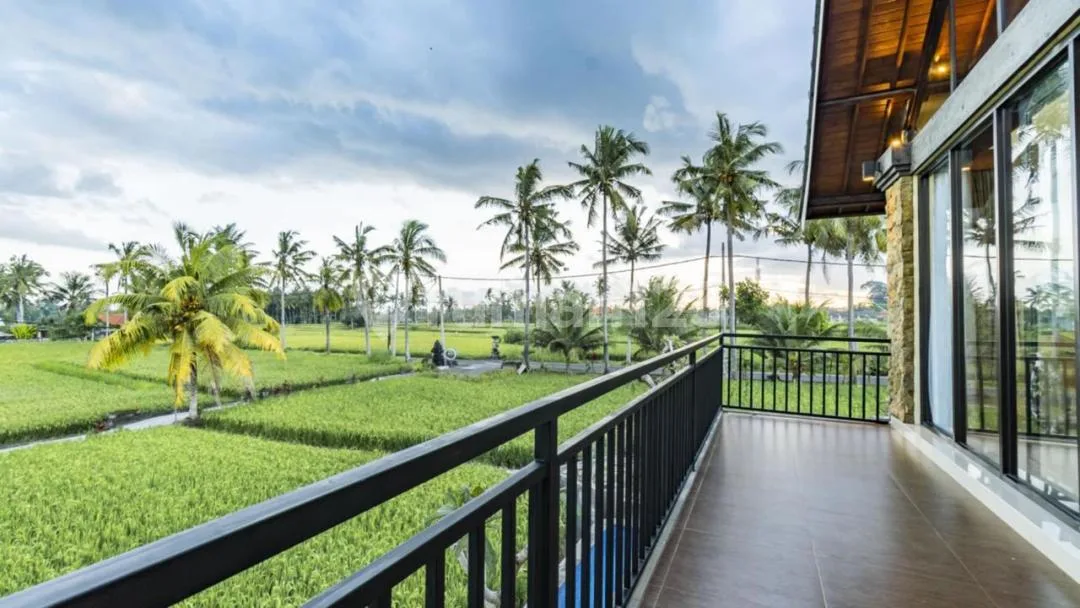 For Rent Villa Ubud Kemenuh View Of Rice Fields 3 Bedroom - Image 2 of 4