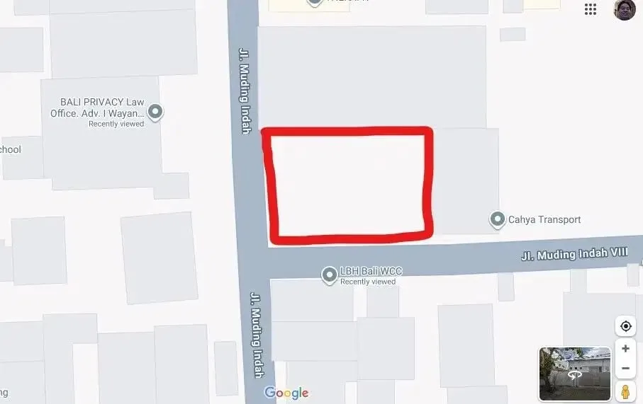 DIJUAL TANAH HOOK SIAP BANGUN DI GATSU BARAT DENPASAR - Image 5 of 6