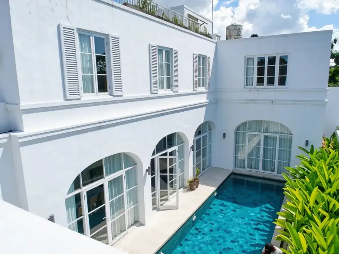 Luxury 3Br Modern Mediterranean Villa In Berawa Prime Location Near Finns Beach Club - Image 1 of 10