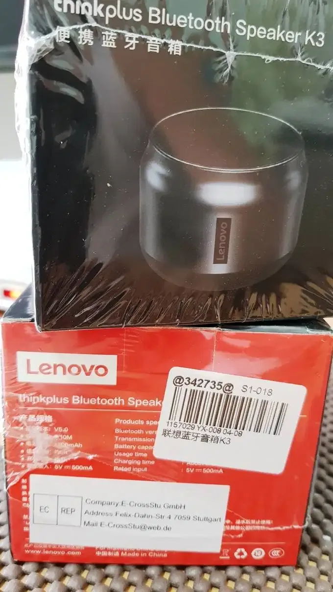 LENOVO BLUETOOTH WIRELESS SPEAKER MINI - Image 4 of 10