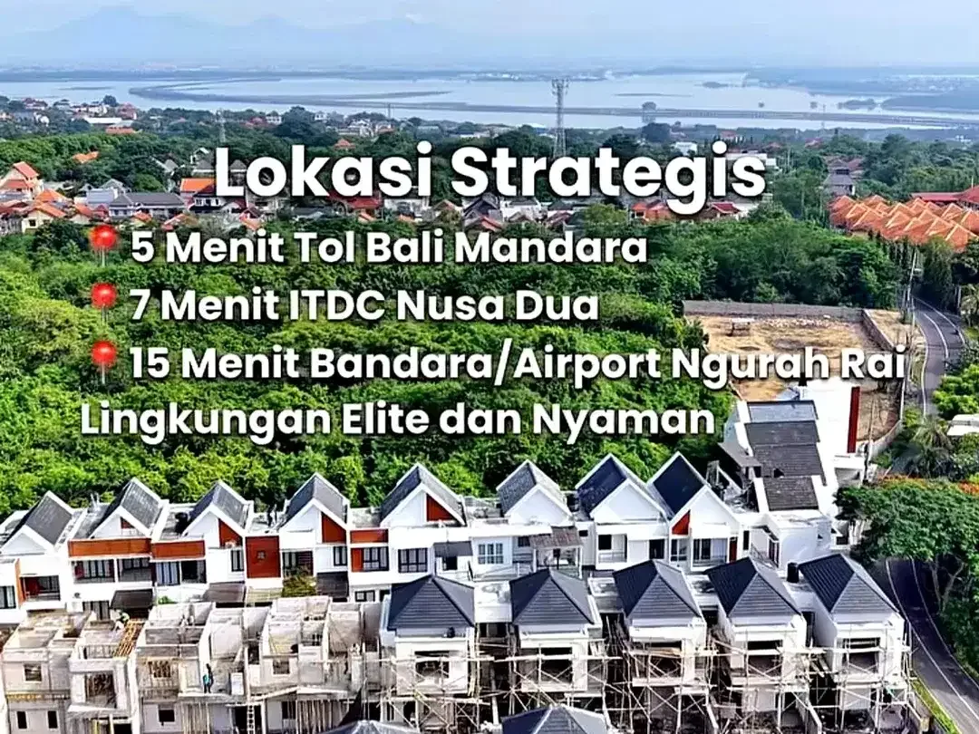 Free Pajak dan Biaya Notaris! Rumah Baru di Taman Mumbul, Nusa Dua Dekat Pintu Tol - Image 3 of 10