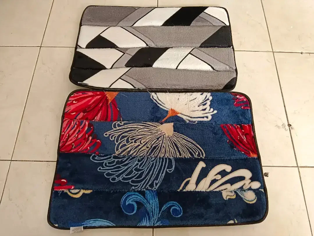 30rb BARU-Keset Kaki Kamar Mandi Busa Empuk Anti Slip uk.59x42cm - Image 4 of 10