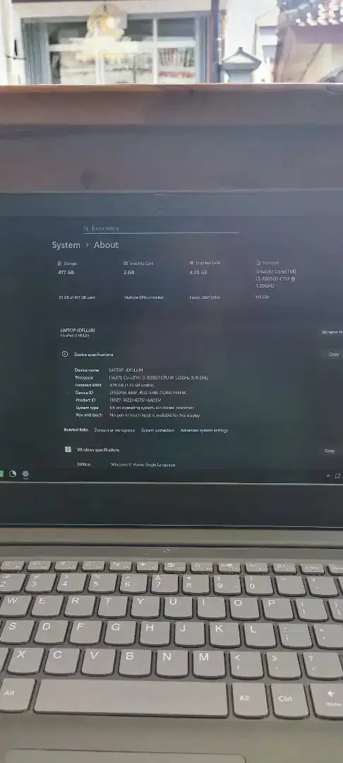 Lenovo IdeaPad Slim 3 14IIL05 - Intel Core i3 Gen 10 / SSD 512GB - Image 7 of 7