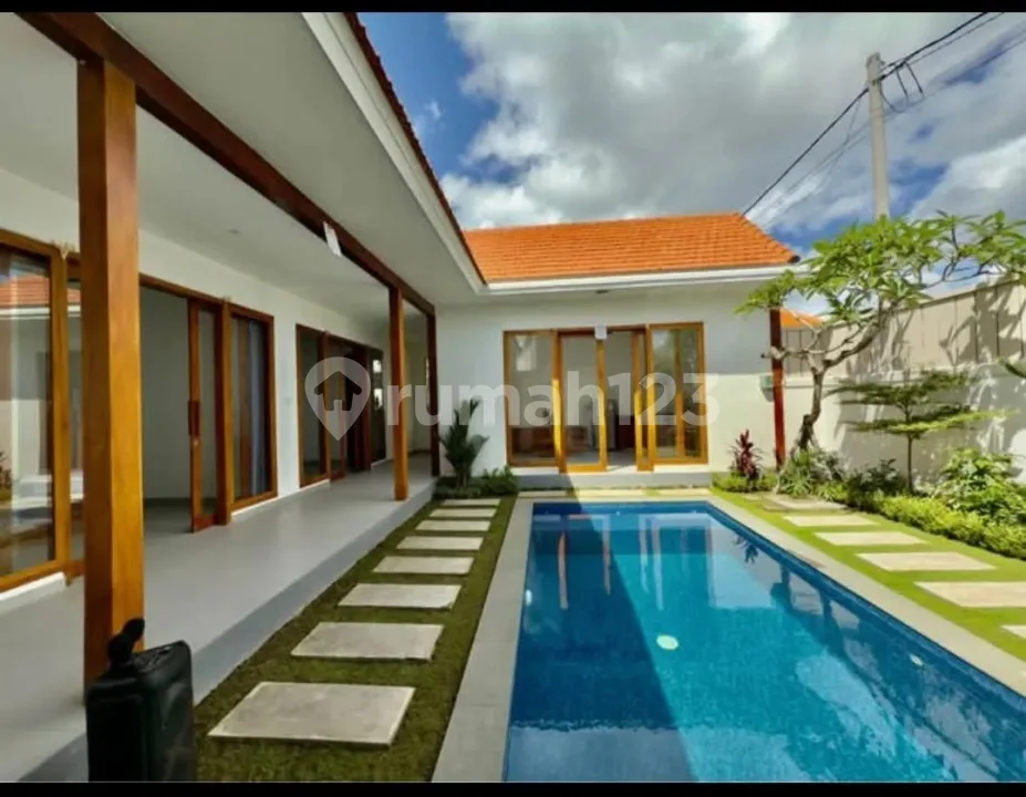 Villa 2 Kamar Disewakan di Cemagi Bali - Private Pool, Semi Furnished - Image 3 of 4
