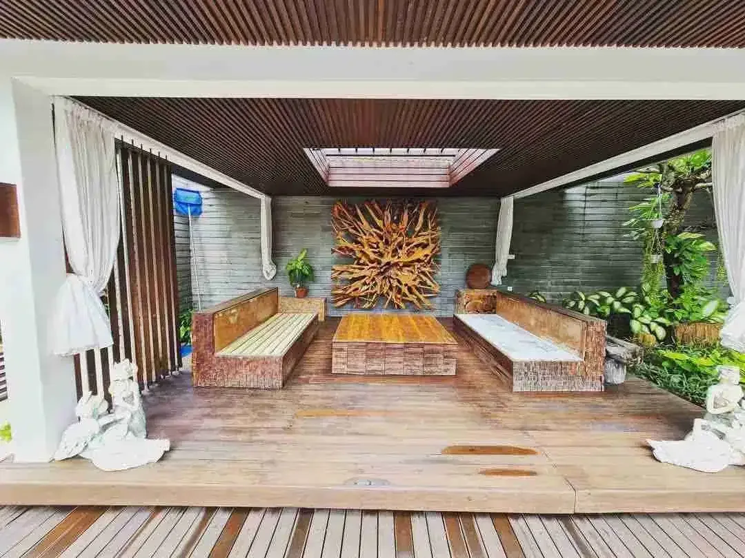 VILLA LANTAI II VIEW SAWAH DAN GUNUNG BARU HABIS RENOVASI DIJUAL HITUNG HARGA TANAH SAJA DI TUKA BABAKAN CANGGU BALI - Image 10 of 10