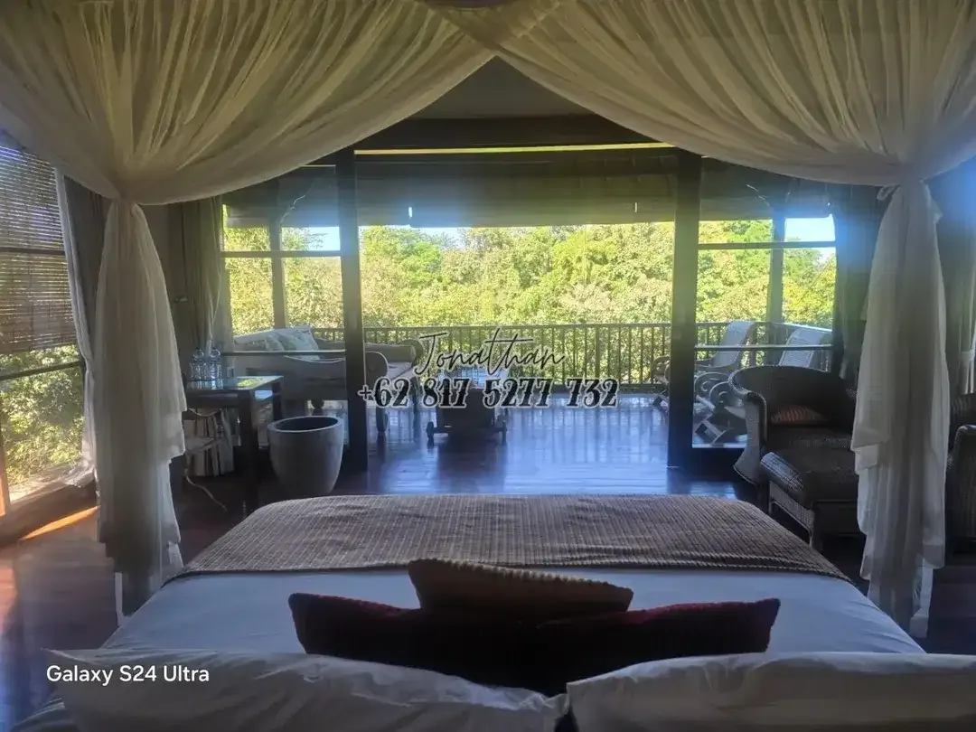 VILLA MEWAH VIEW GUNUNG DAN HUTAN LAHAN LUAS DI PERBATASAN PAYANGAN UBUD - VSRE - Image 6 of 10