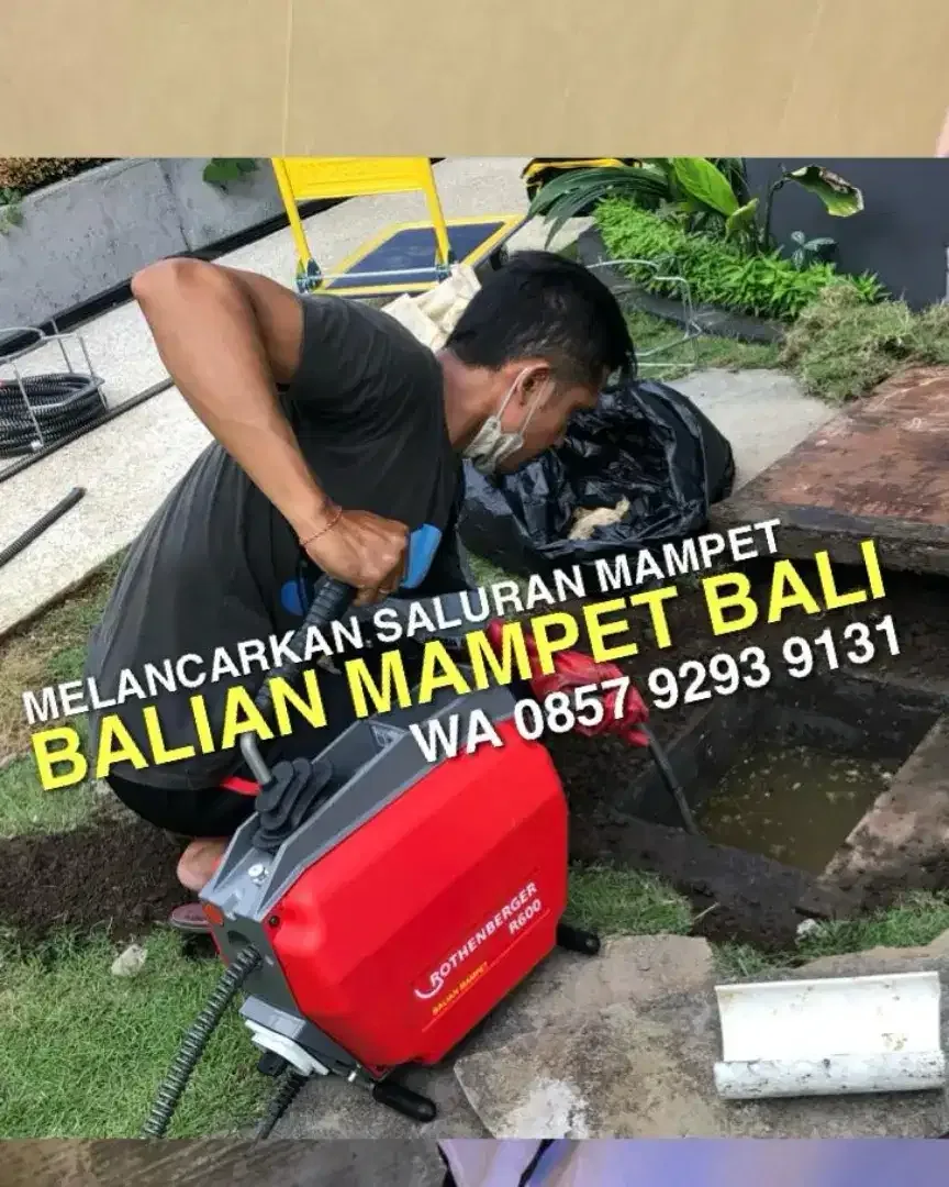 TUKANG MAMPET CANGGIH, DETEKSI LETAK SEPTIK TANK & KURAS WC PENUH BALI - Image 5 of 9