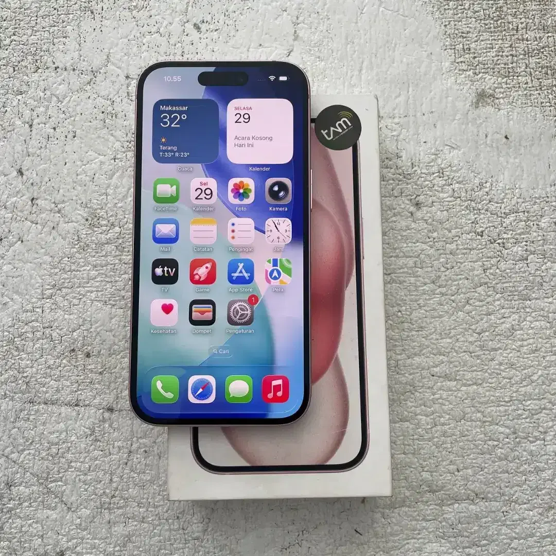 iPhone 15 iBox PA/A Warna Pink 128GB - Image 2 of 3