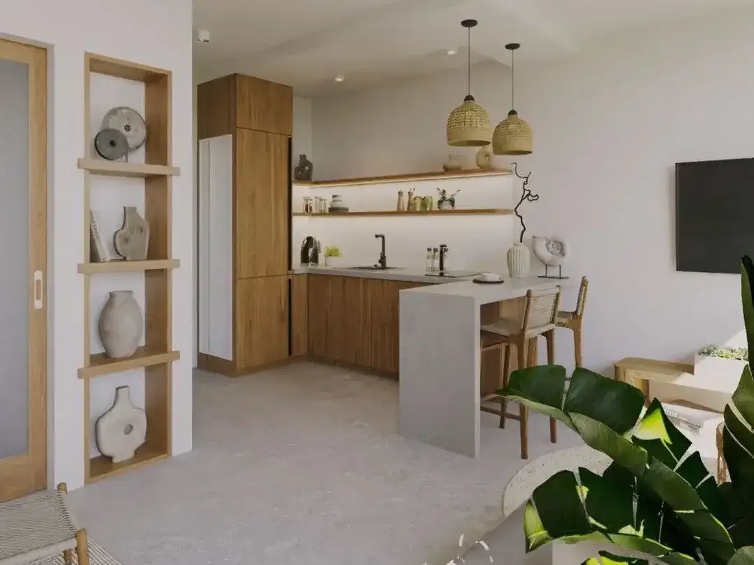Apartemen dengan pemandangan laut hanya 1 menit dari Pantai Batu Bolong di jantung Canggu - Image 9 of 10