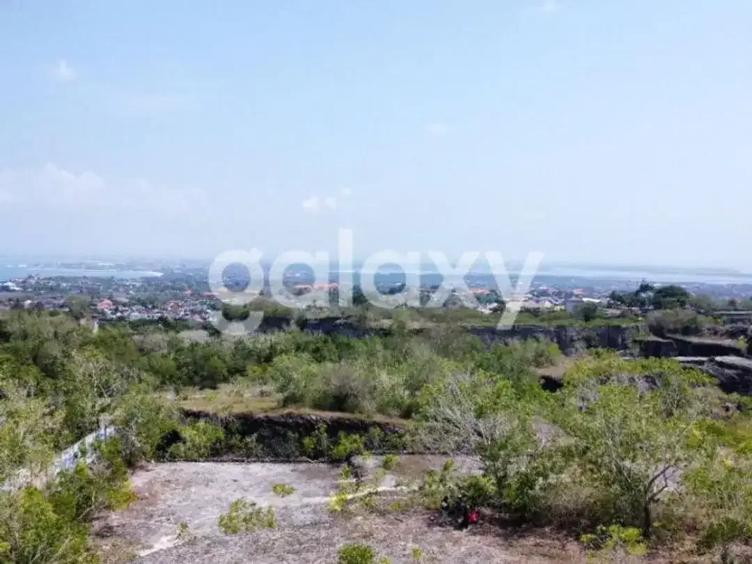 DIJUAL Dan DISEWAKAN TANAH VIEW LAUT Dan GWK, UNGASAN BADUNG, BALI - Image 2 of 7