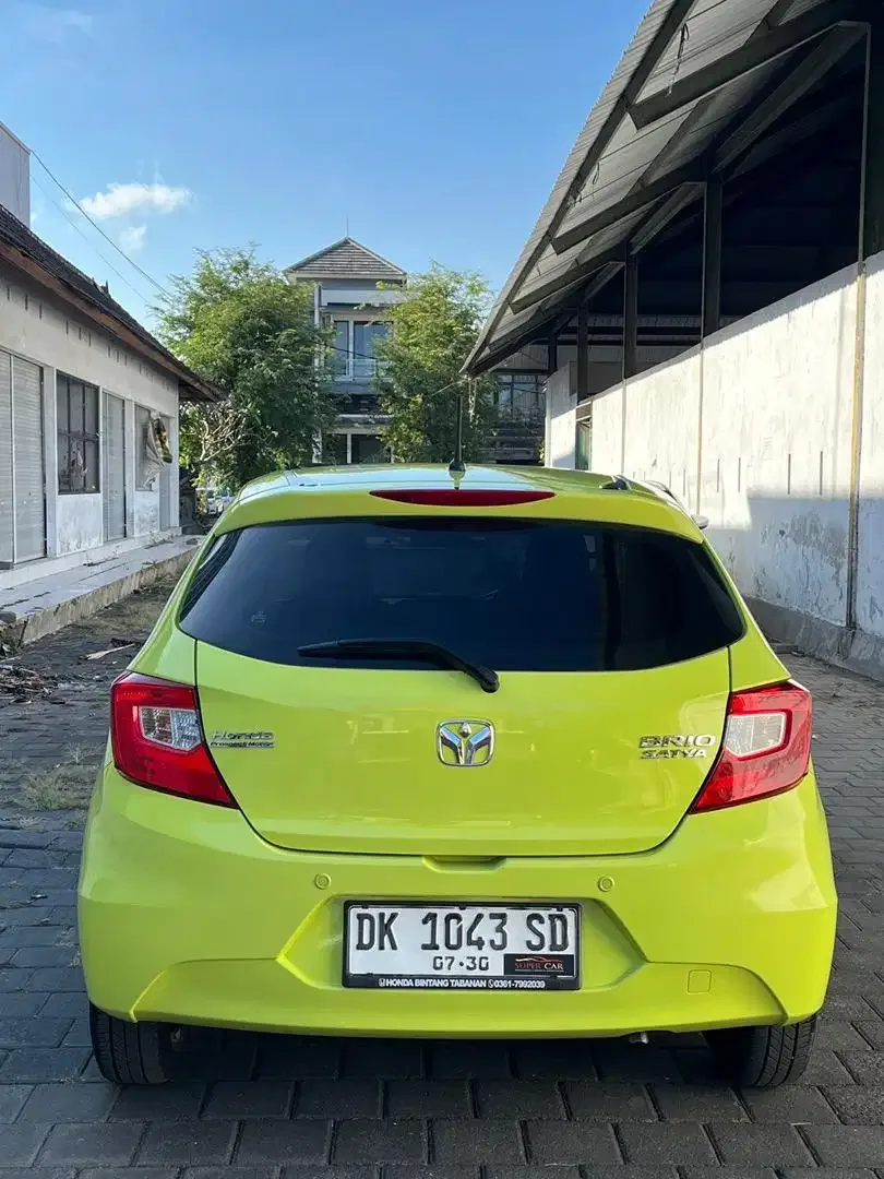 Honda Brio E 1.2 CVT Asli Bali Odo 10.000 - DP 25 JT - Image 6 of 10