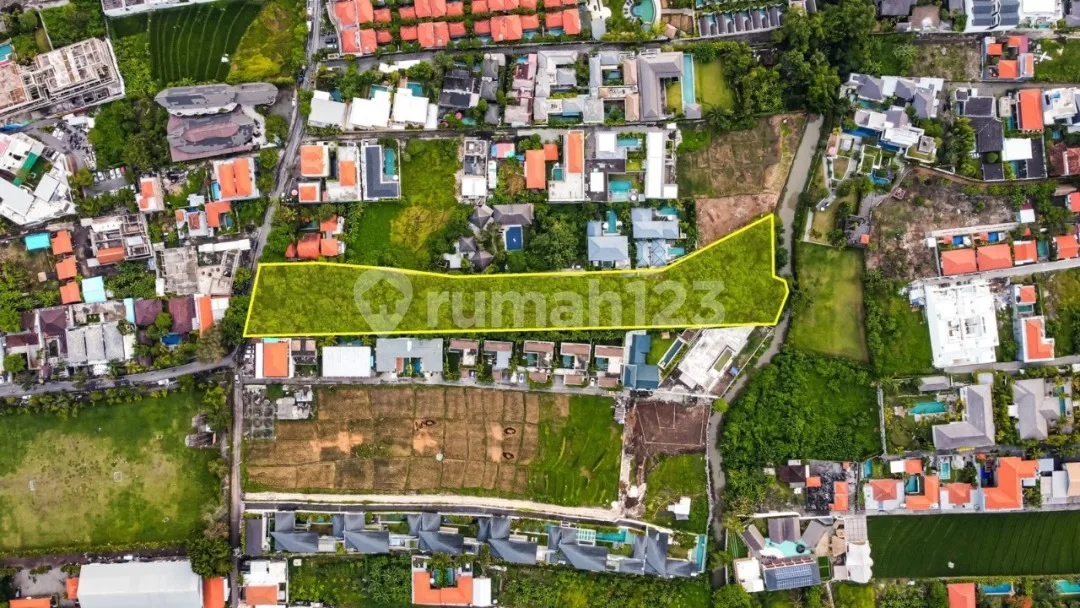 Dijual Cepat Tanah Pinggir Sungai Dekat Pantai Berawa, Bali - Image 2 of 4