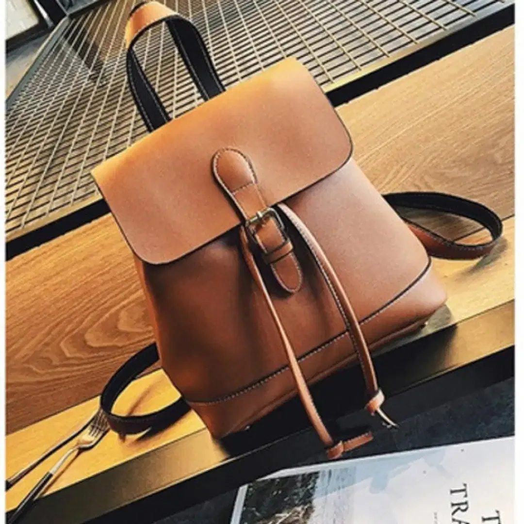 Tas Backpack Brown Leather - Image 1 of 3