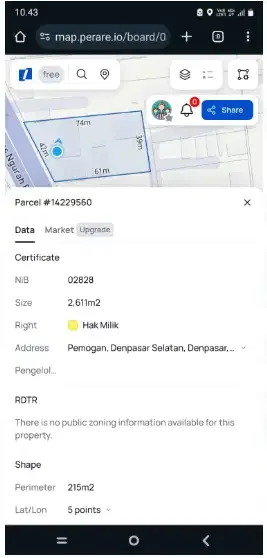 Tanah di Bypass Suwung Denpasar - Image 5 of 6