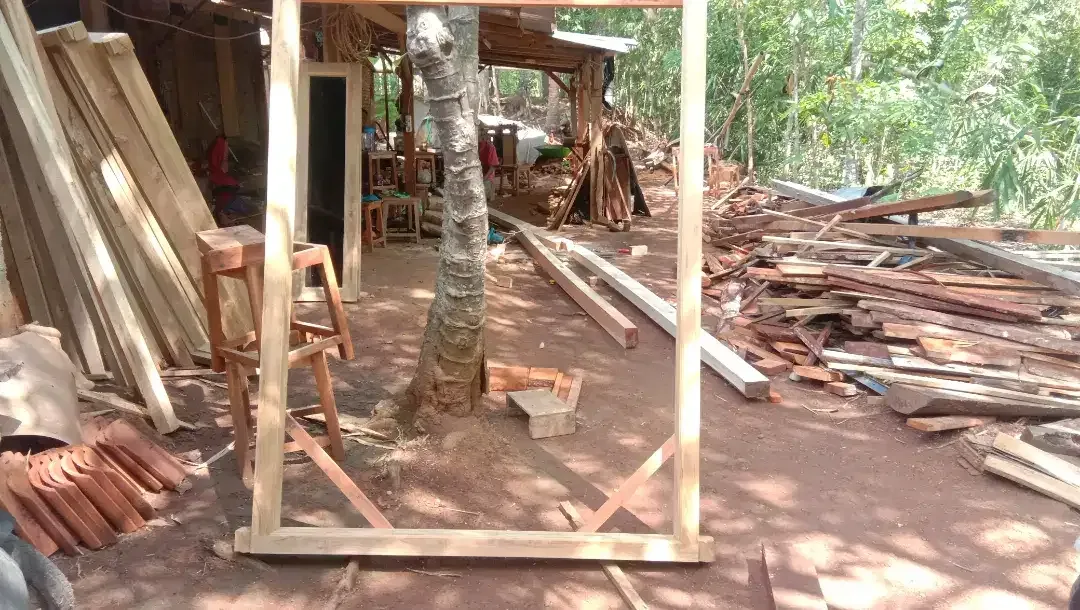 Jual kusen bahan kayu mahoni dan jati - Image 4 of 4