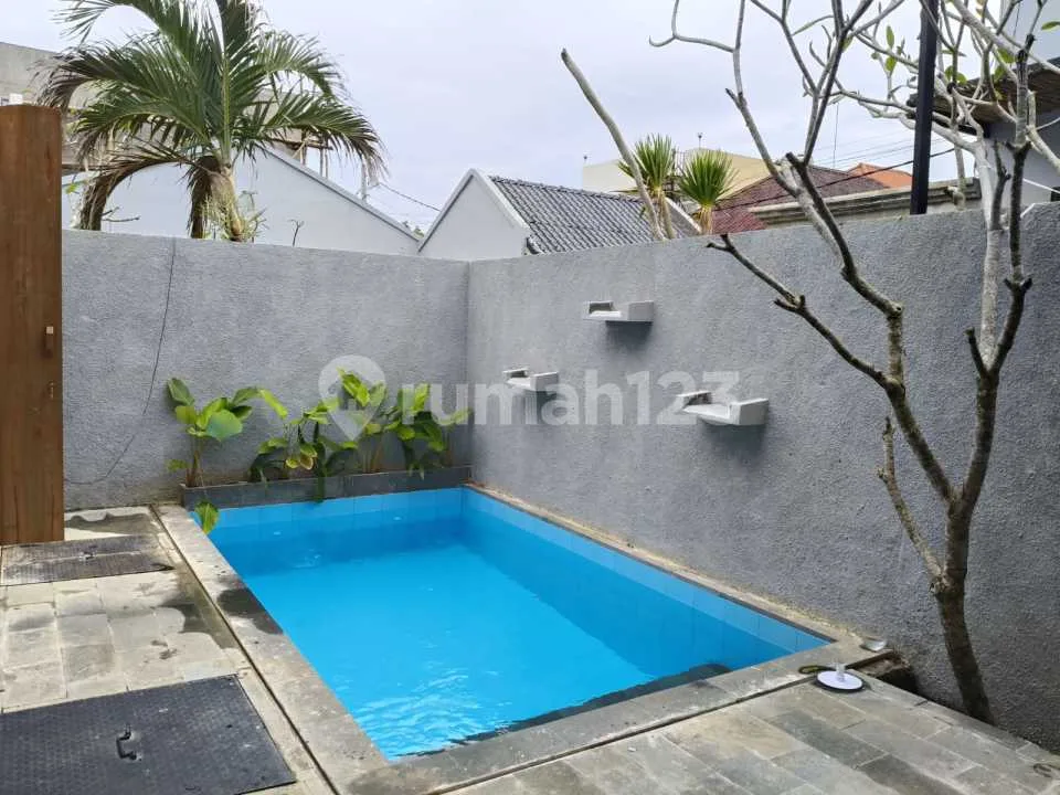 Brand New Villa 2Br Fully Furnished dengan Private Pool, SHM Freehold Siap Disewakan di Kutuh Bali - Image 4 of 4