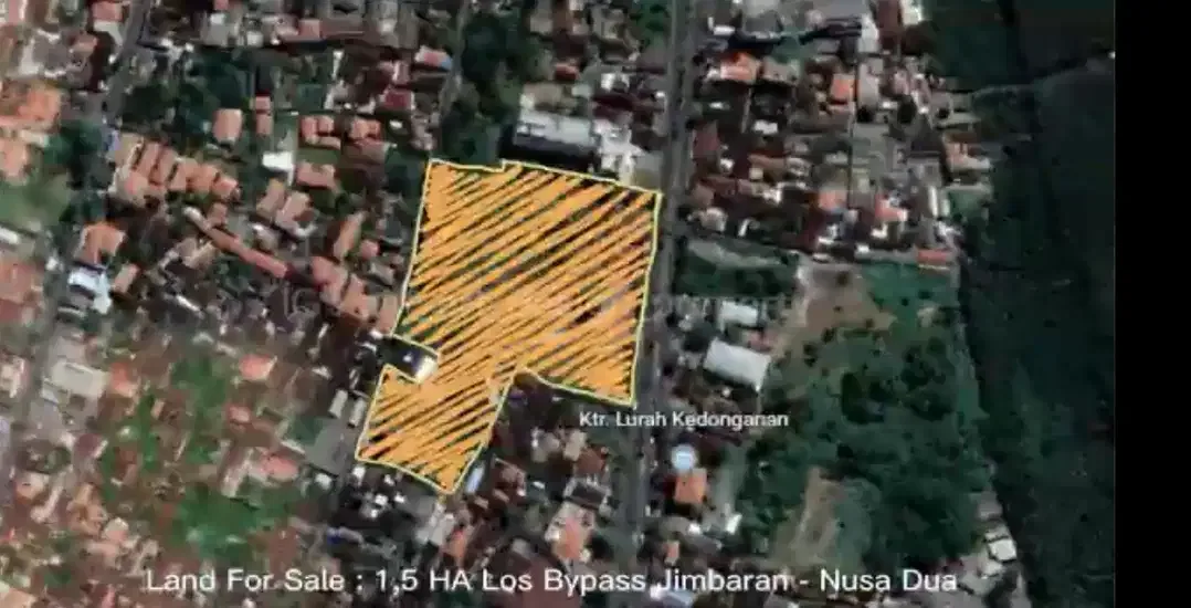 DIJUAL LAHAN PREMIUM JALAN UTAMA BYPASS JIMBARAN - Image 6 of 10