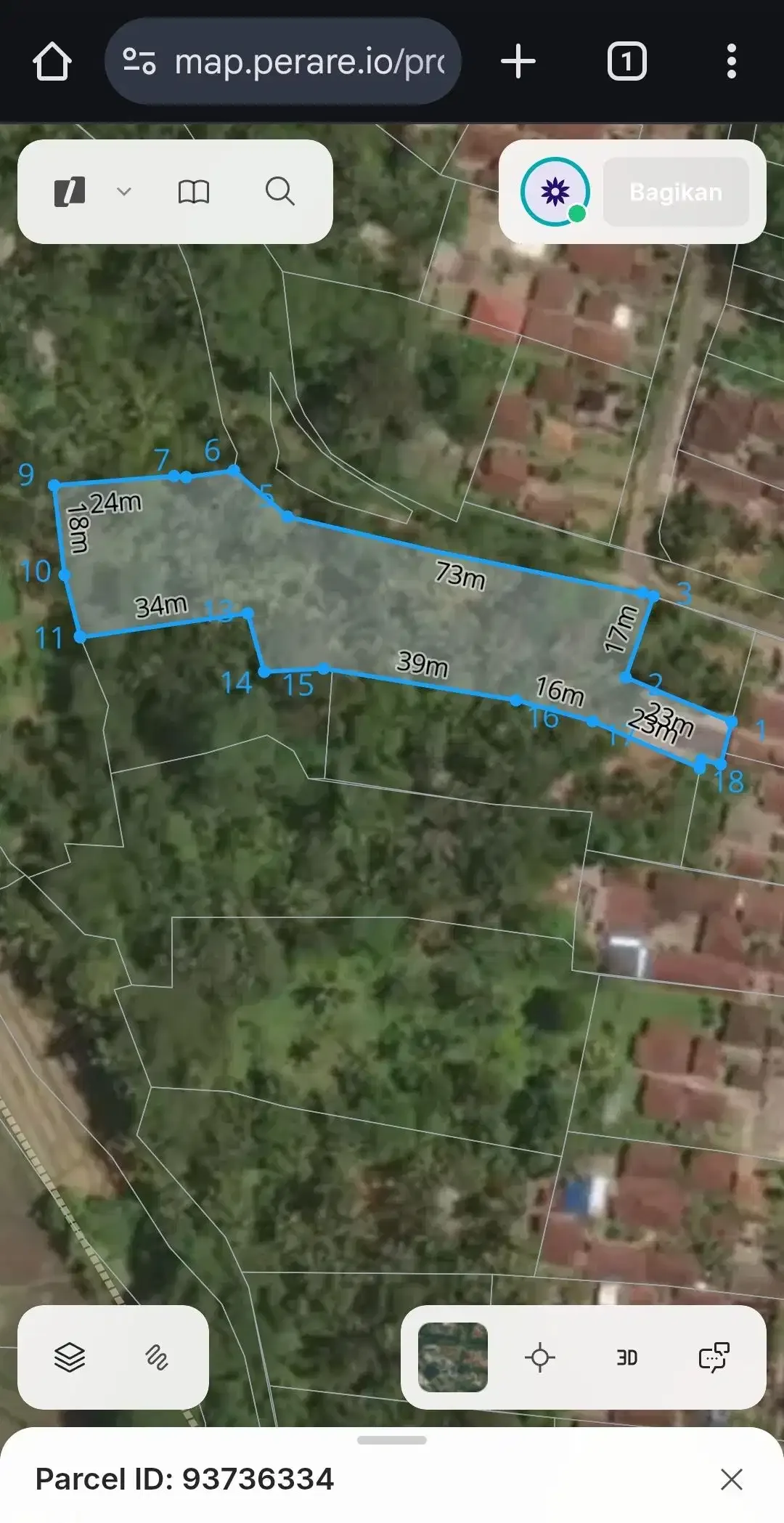 Tanah 15 Are di Raya Kelusa Payangan Gianyar Dekat Ubud Bresela Keliki - Image 6 of 7