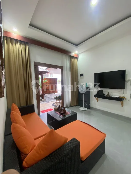 Bebas Banjir, Villa, 1 Lantai, Dekat Universitas, Full Furnished, - Image 3 of 4