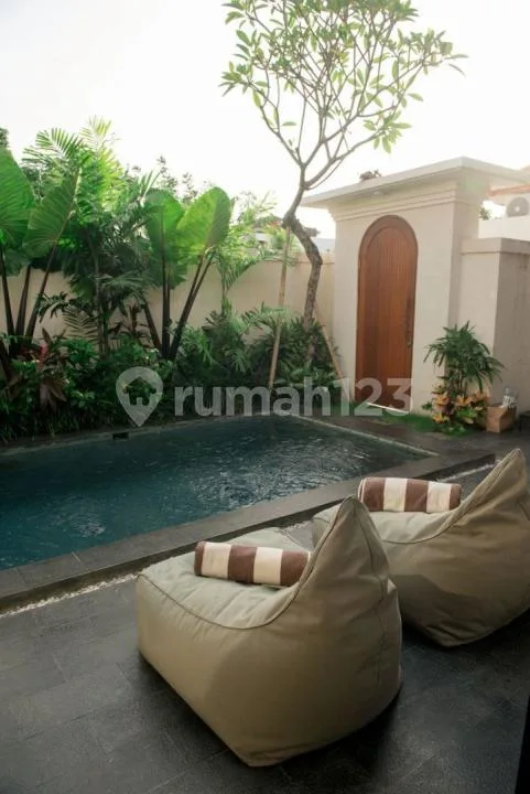 Modern Mediterranean Villa For Rent In Babakan,For Monthly And Yearly Canggu 2 Bedrom - Image 1 of 4