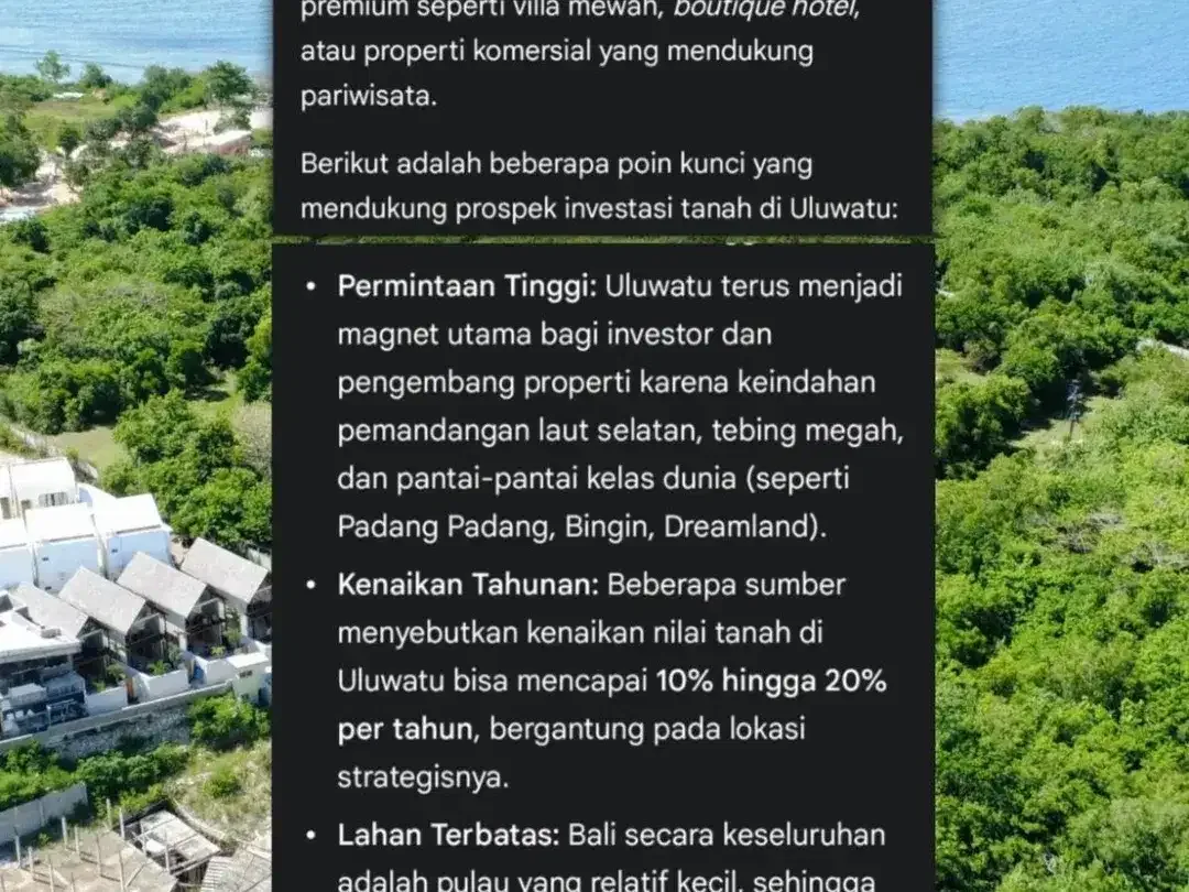 Tanah Premium Labuan Sait Pecatu Kuta Selatan - Image 5 of 8