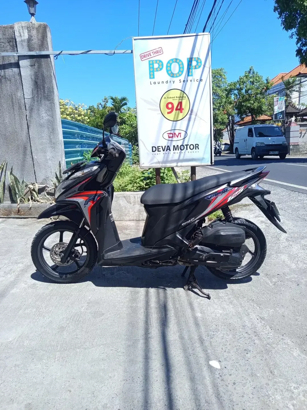Vario tekno 125 hitam Deva motor - Image 1 of 6