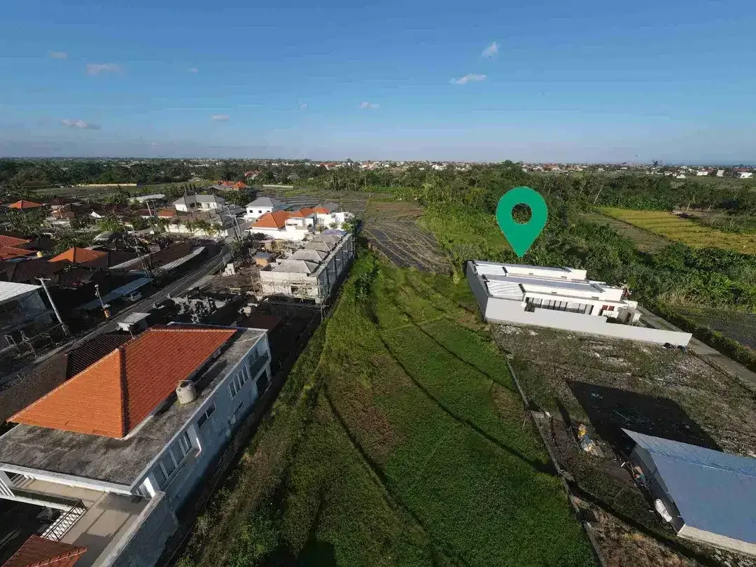 Tanah Komersial 1000m² View Sawah Dekat Pantai Nyanyi - Image 4 of 10