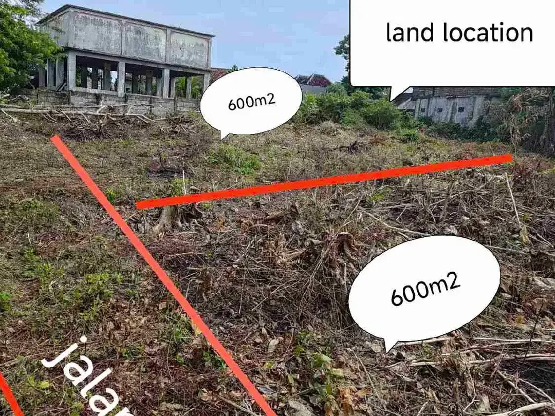 Tanah sewa 12 are Pink zone  Pecatu - Image 6 of 8