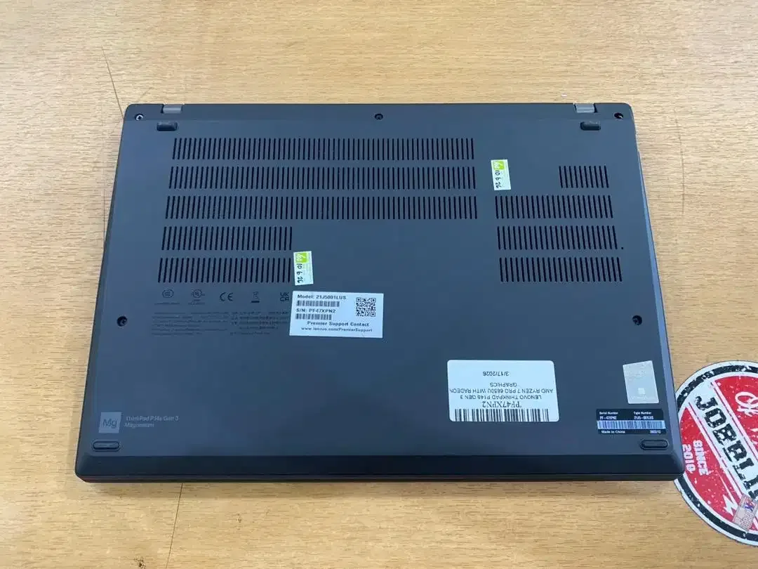 Lenovo ThinkPad P14S G3 Amd Ryzen 7 Pro 6850U Ram 16GB SSD 512GB Mulus - Image 8 of 10