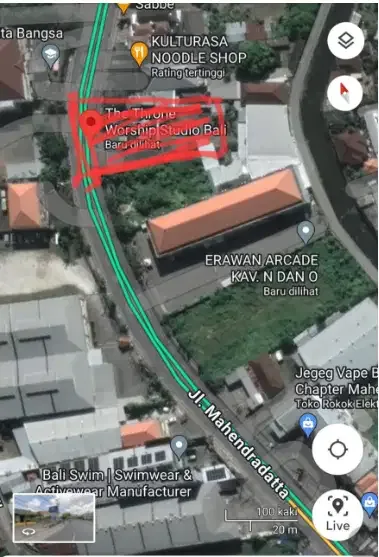 Disewakan bangunan cocok kantor di Denpasar - Image 3 of 4