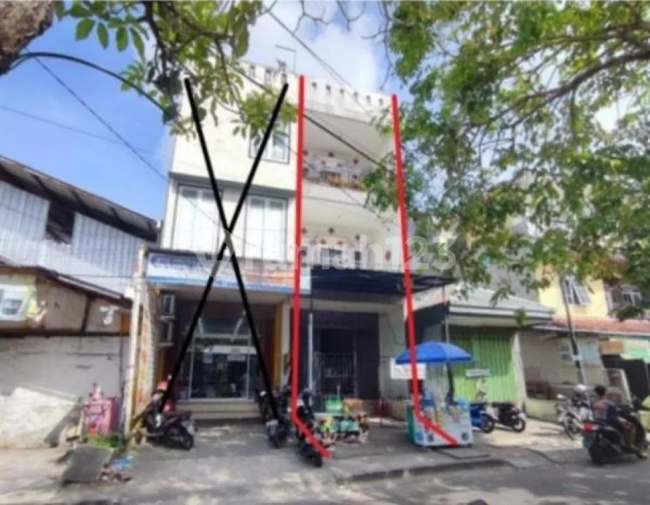 Ruko Siap Huni Hadap Timur 4 Lantai Kuta Badung - Image 1 of 2