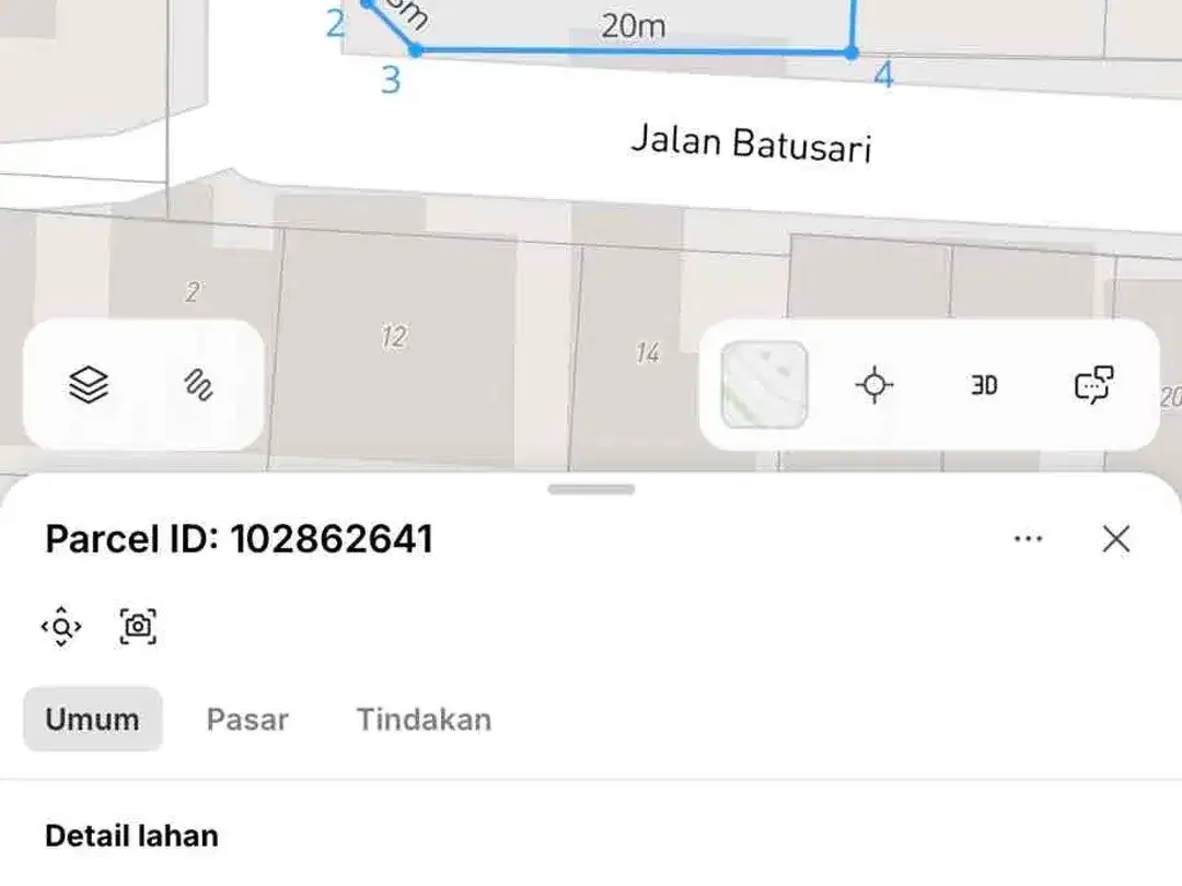Tanah MURAH Kawasan PREMIUM di Pusat Kota Renon - Image 7 of 10