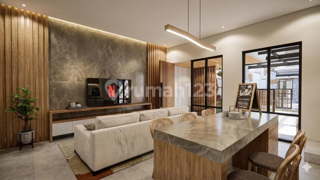 Dijual Villa Baru SHM 2 Kamar Full Furnished Pantai Jimbaran Kuta Selatan Bali - Image 3 of 4