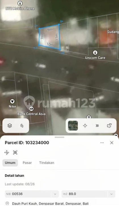 Dijual Ruko di Teuku Umar Denpasar Simpang Enam - Image 4 of 4