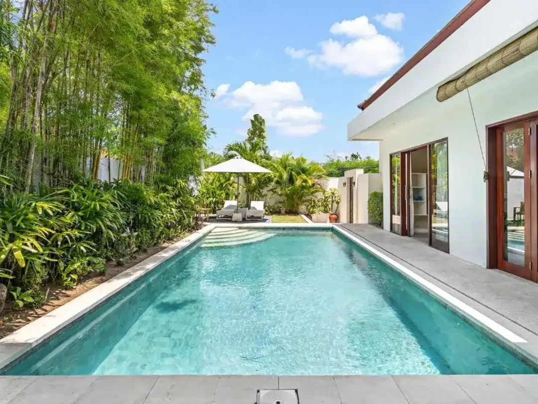 Villa for Sale Leasehold - Ready to Move In! Beautiful Villa in Umalas with Pool & Garden, Bali - Image 1 of 10