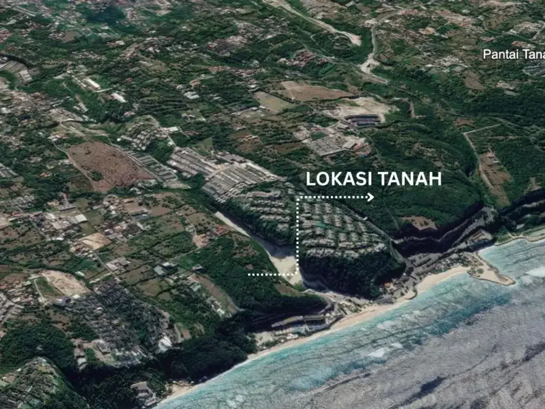 PREMIUM CLIFFSIDE LAND WITH PANORAMIC OCEAN VIEW IN UNGASAN - Image 3 of 5